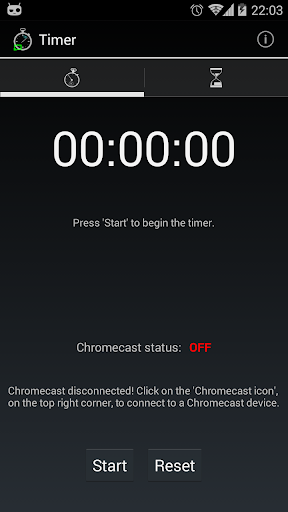 CastClock - Chromecast Timer