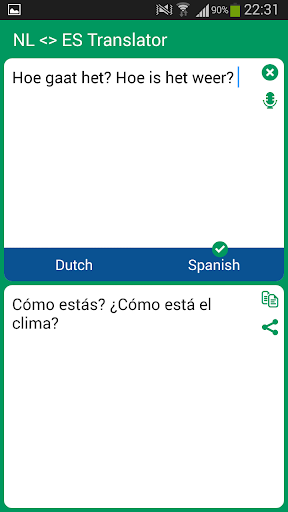 Dutch Spanish Translator