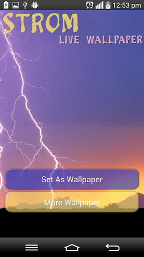 Storm Live Wallpaper