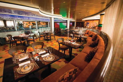 Norwegian-Pearl-dining-Mambos - Head to Mambo's Latin/Tapas Restaurant aboard Norwegian Pearl for a bite of Mexican and Tex-Mex inspired creations.