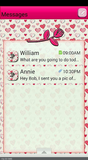 ValentinesDay1 GO SMS THEME