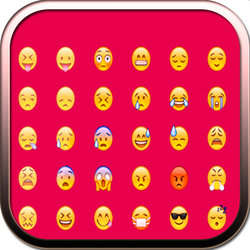 Pink Lady Emoji Keyboard Smile 社交 App LOGO-APP開箱王