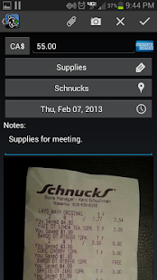 Expense Manager BluJ Business - screenshot thumbnail