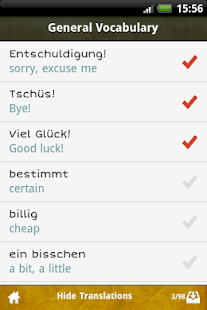 German GCSE Vocabulary AQA Screenshots 8