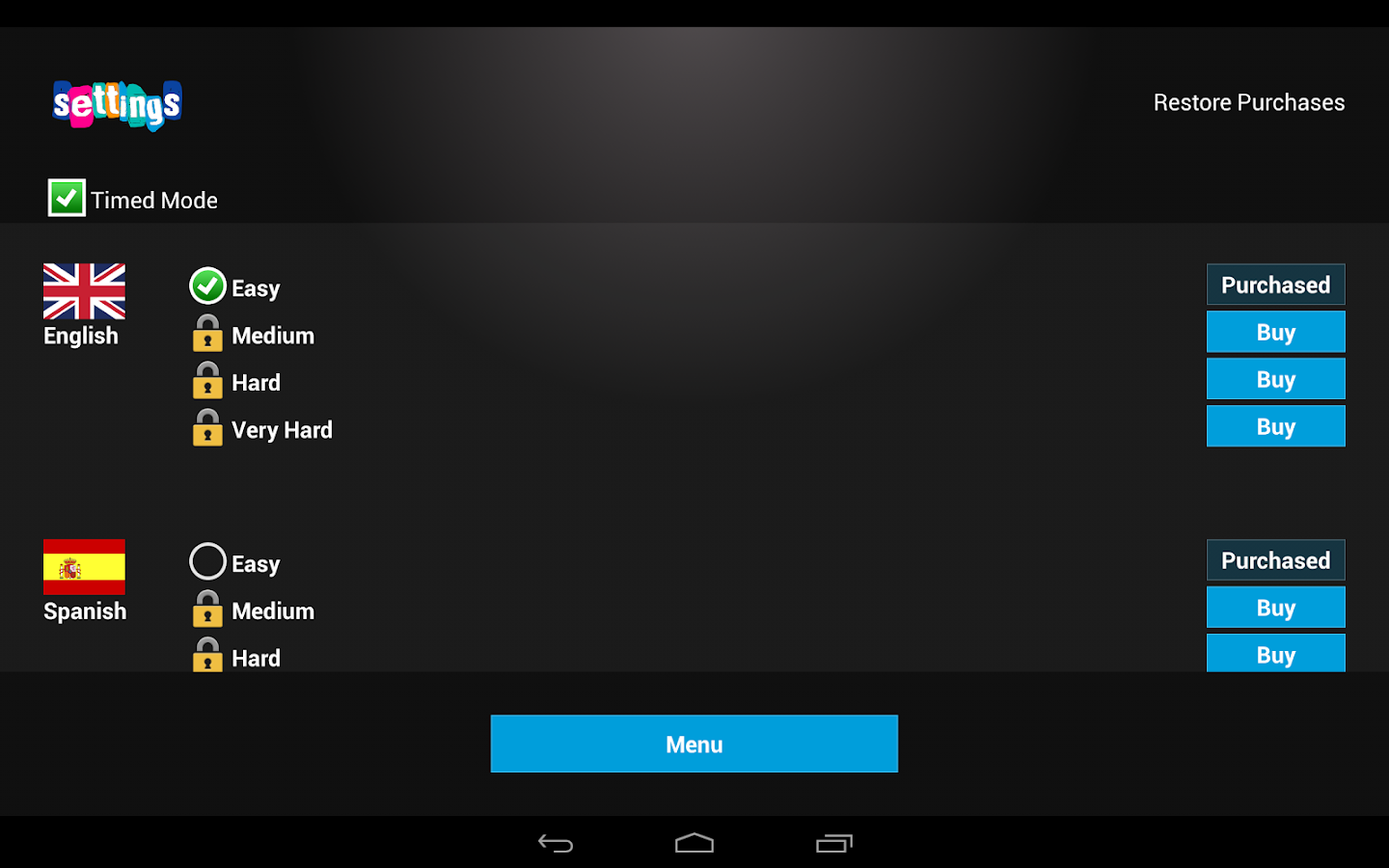 Shuffle Android Apps on Google Play