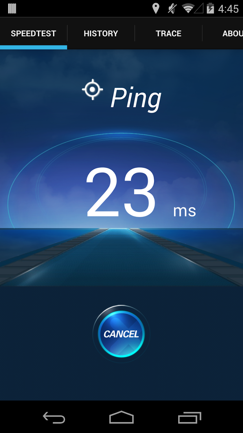 Internet Speed Test Pro Screen 1