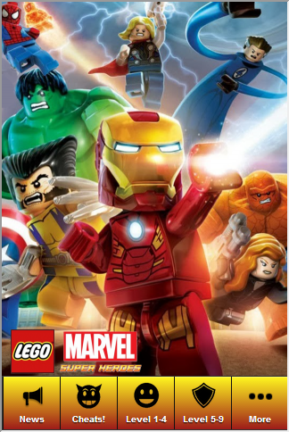 Lego Marvel Superheroes Help