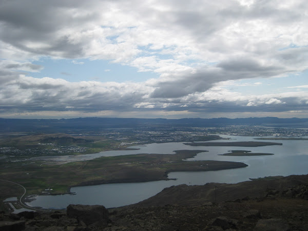 Reykjavik from Mt. Esja