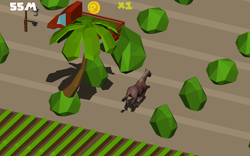 Free Download Crossy Farms:An animals Runner APK for PC