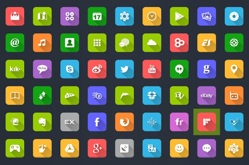 【免費個人化App】Flico Multi Launcher Theme-APP點子