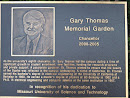 Gary Thomas Memorial Plaque