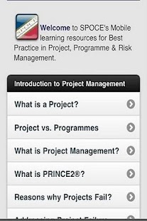 Free PRINCE2 & Project Mgt Resource APK