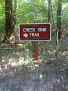 Creek Sink Trail Sign