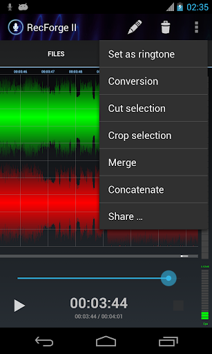 Audio Recorder and Editor Beta - AndroidOut