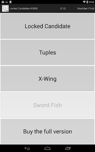 Number Place Trainer Trial
