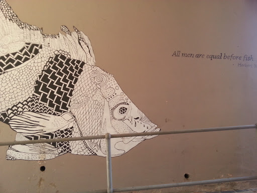 All Men Are Fish Mural 