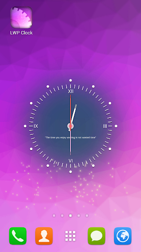 Live Wallpaper Clock