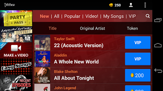 The Voice: On Stage - screenshot thumbnail