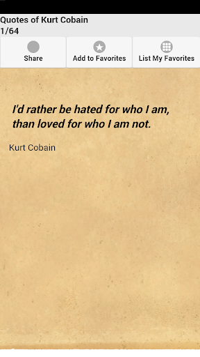 Quotes of Kurt Cobain