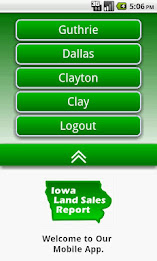 Iowa Land Sales Report poster 2