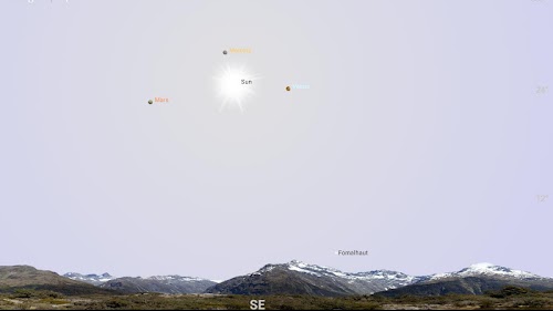 Android application Sky Live Astronomy Wallpaper screenshort