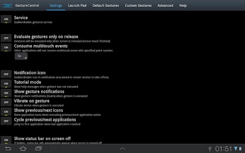 GMD GestureControl ★ root - screenshot thumbnail