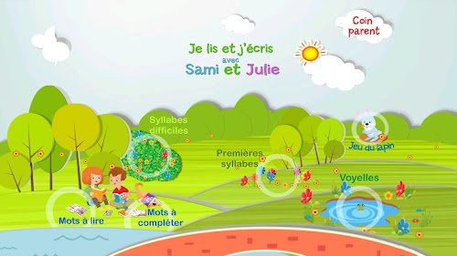 Android application Je lis et j’écris Lite screenshort