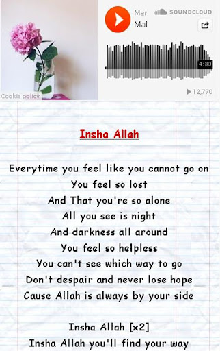 Lirik Lagu Maher Zain