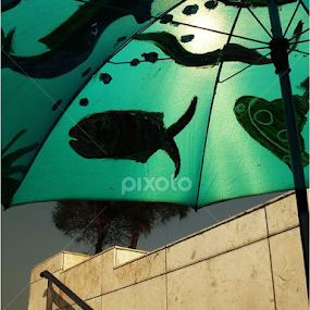 under the umbrella  by Ully Zoelkarnain - City,  Street & Park City Parks