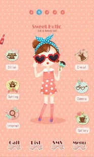 CUKI Theme Icecream Girl