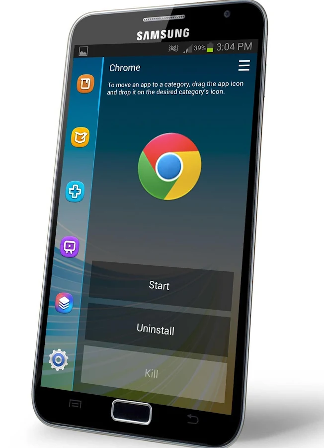 Galaxy s5 smart launcher - screenshot