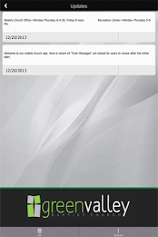 Green Valley Baptist Church poster 3