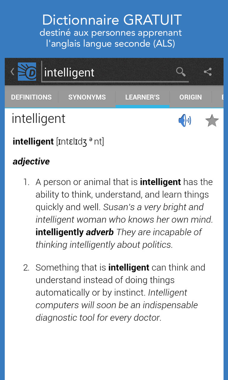 Dictionary.com Screen 2