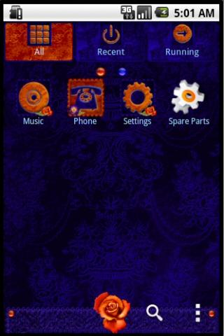 GO Theme  Fashion Flowers Screen 3