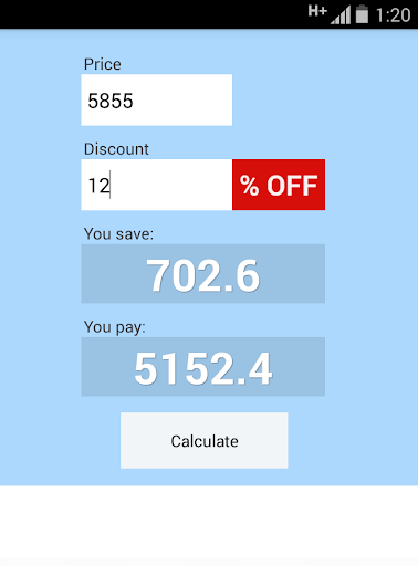 Discount Calculator