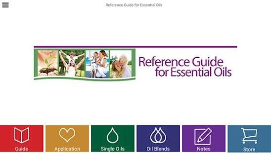 Ref. Guide for Essential Oils - screenshot thumbnail