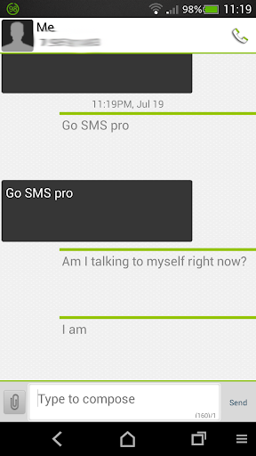 Go SMS HTC theme w 4 versions