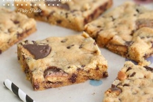 Toasted Marshmallow Peanut Butter Cake Bars