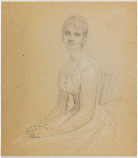 Sketch for Portrait of a Woman