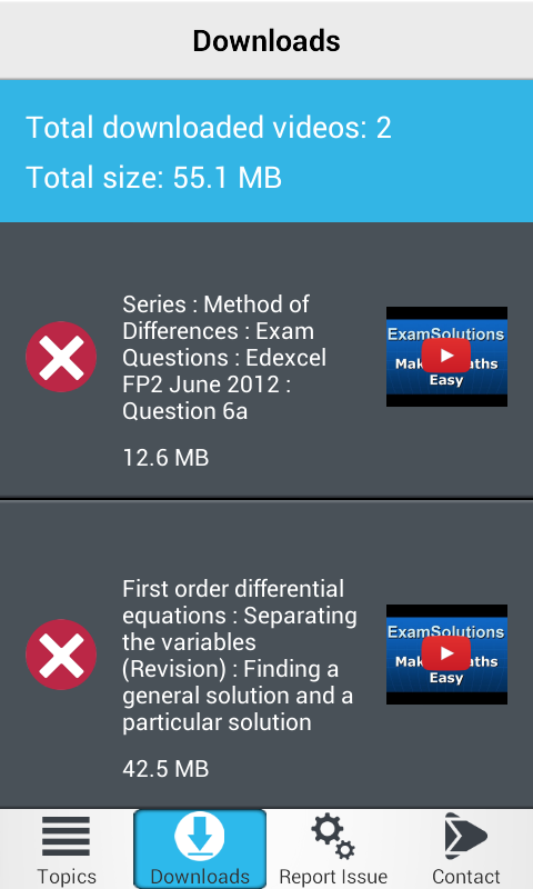 Edexcel FP2 Screen 3