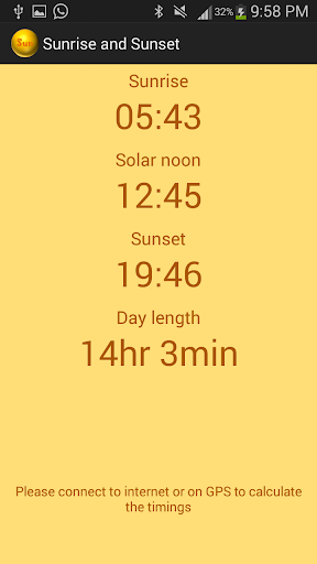 Sunrise Sunset Calculator Pro