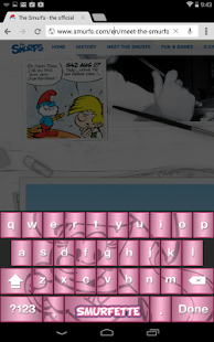 Smurfette Keyboard Screenshots 3