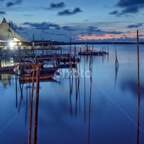 Waterfront at Telaga Air by Sim Sherina - Landscapes Sunsets & Sunrises