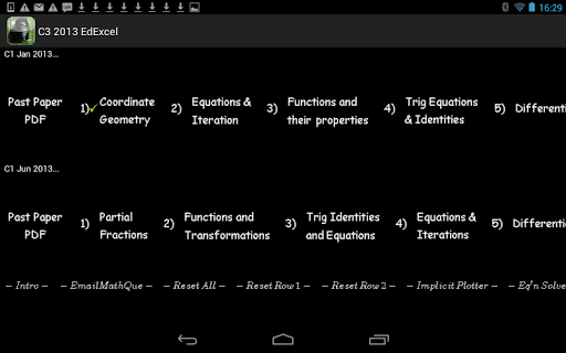 【免費教育App】C3 EDEXCEL 2013 PAST PAPERS-APP點子