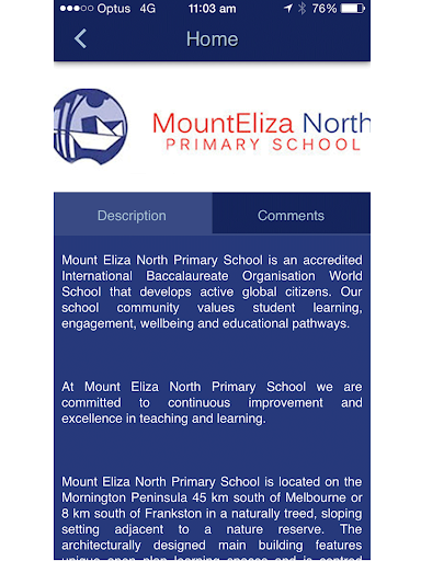 【免費教育App】Mt Eliza North Primary School-APP點子