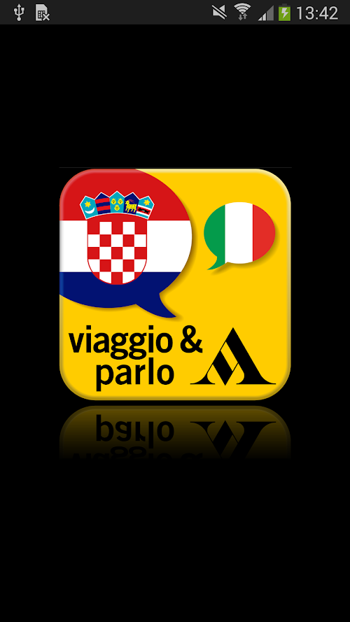 Android application viaggio&amp;parlo croato screenshort
