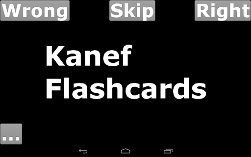 Kanef Flashcards