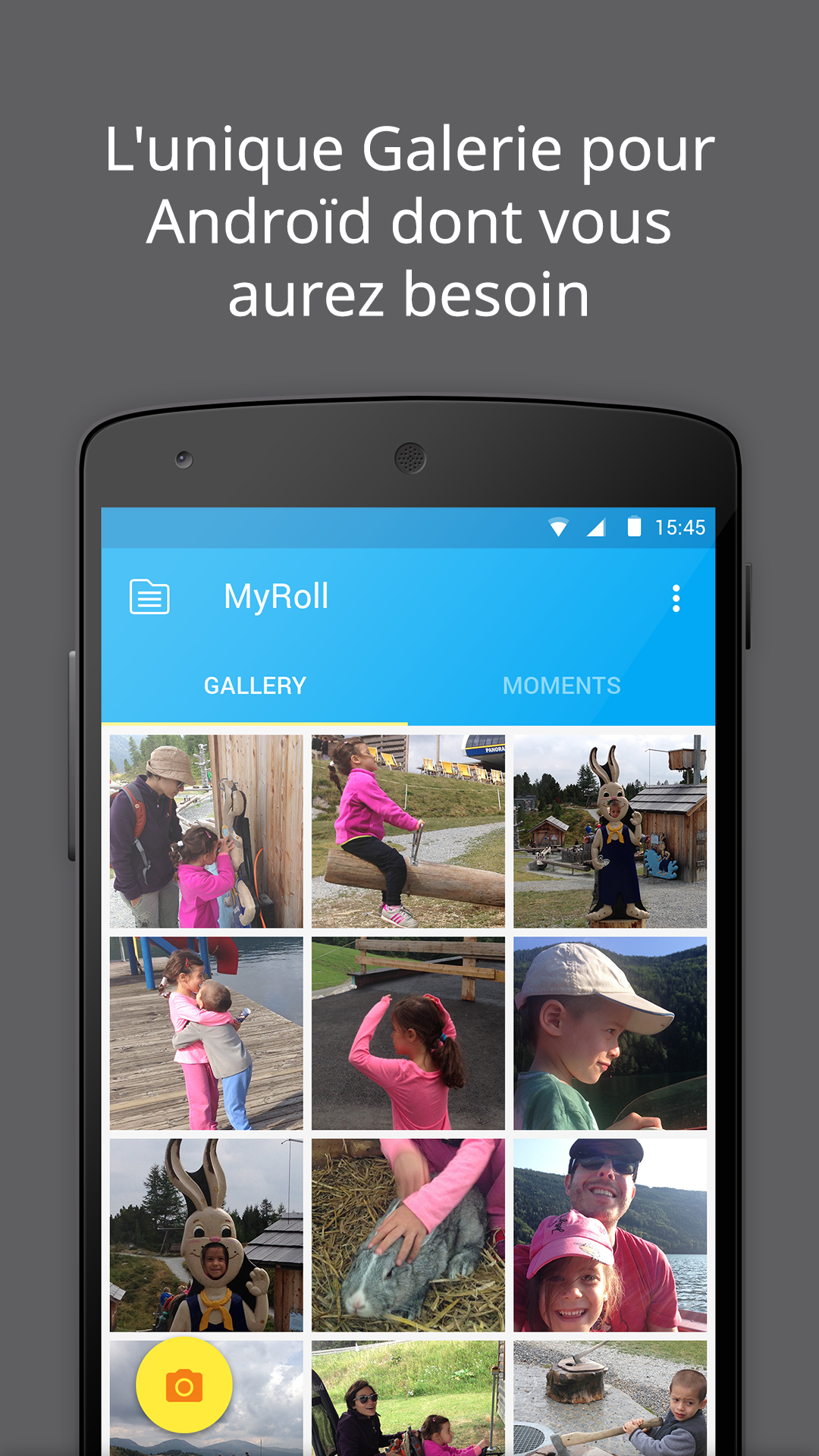 Android application Gallery screenshort