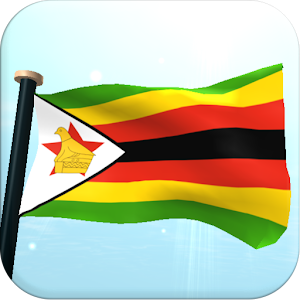 Zimbabwe Flag 3D Wallpaper