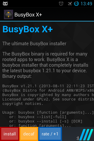 BusyBox X+ vX+ 30 Download Apk